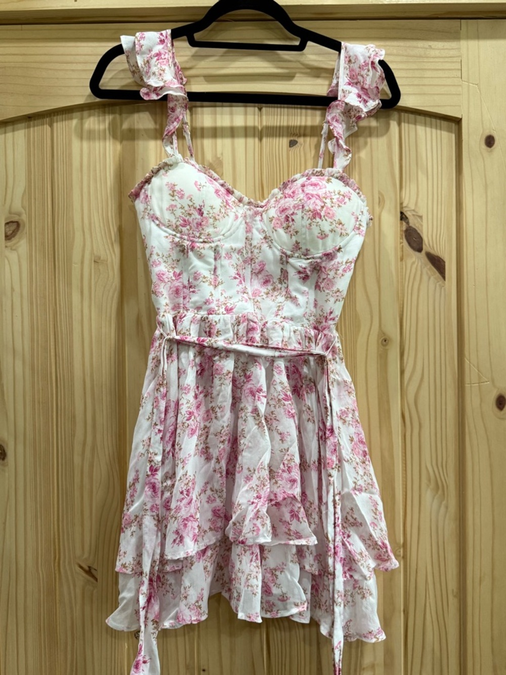Altar'd State Melney Floral Mini Dress, Size Small
